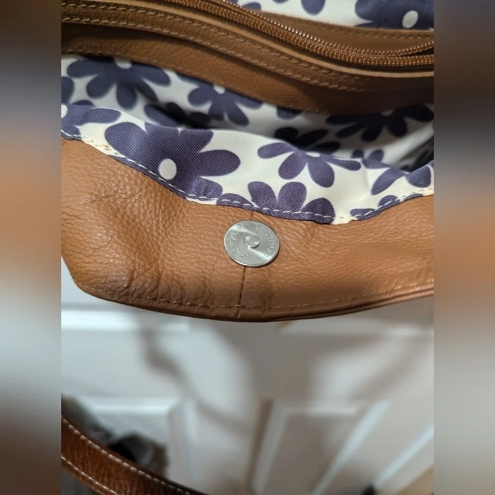 Nino Bossi Leather Hobo Bag